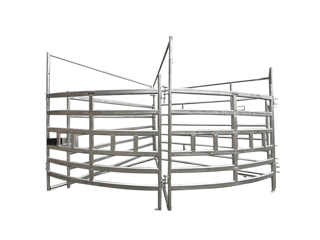 90° Cattle Force Yard Unsheeted 10.5ft