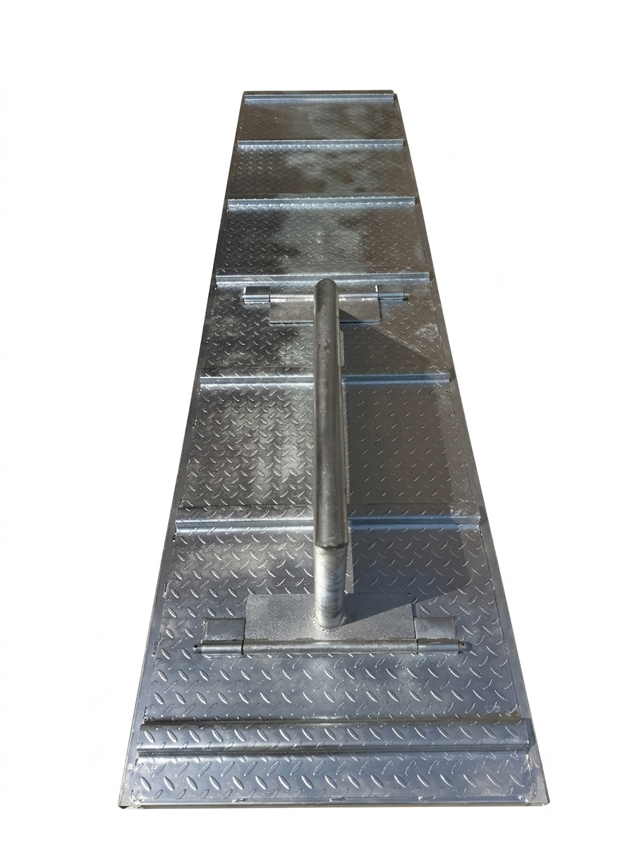 Floor with brisket bar for cattle chute 500D